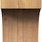 Ekena Millwork Huntington Smooth Corbel, Western Red Cedar, 5 1/2"W x 6"D x 6"H COR06X06X06HUN00SWR - alternate 3